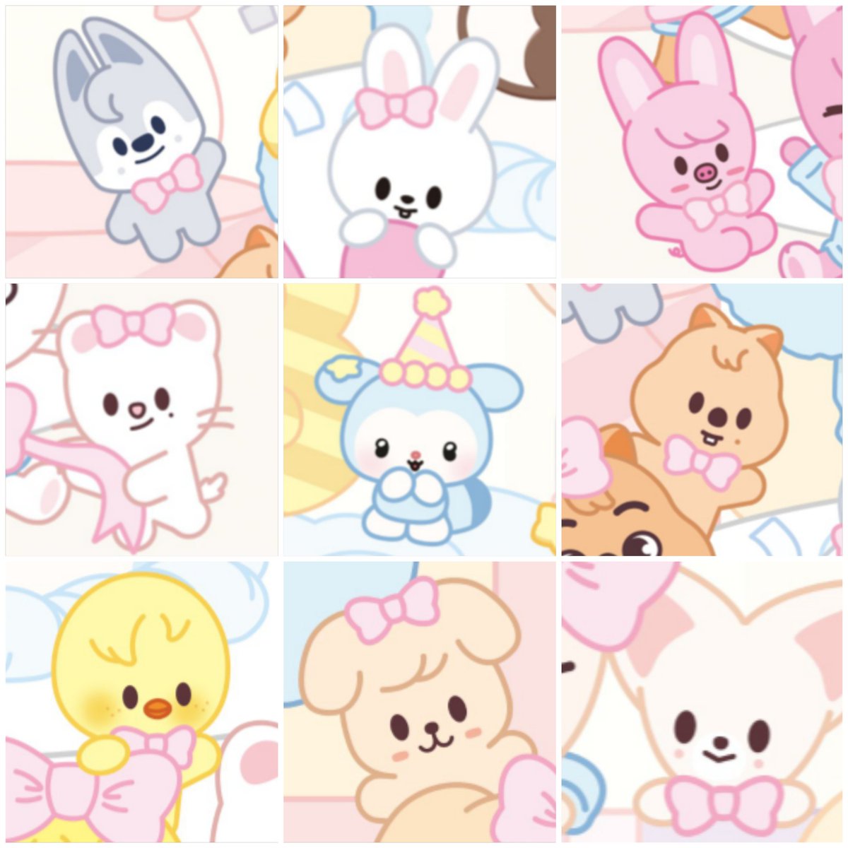 979899s's tweet photo. the baby skzoos and baby tasy 😭😭😭😭 https://t.co/T8okB763Rn