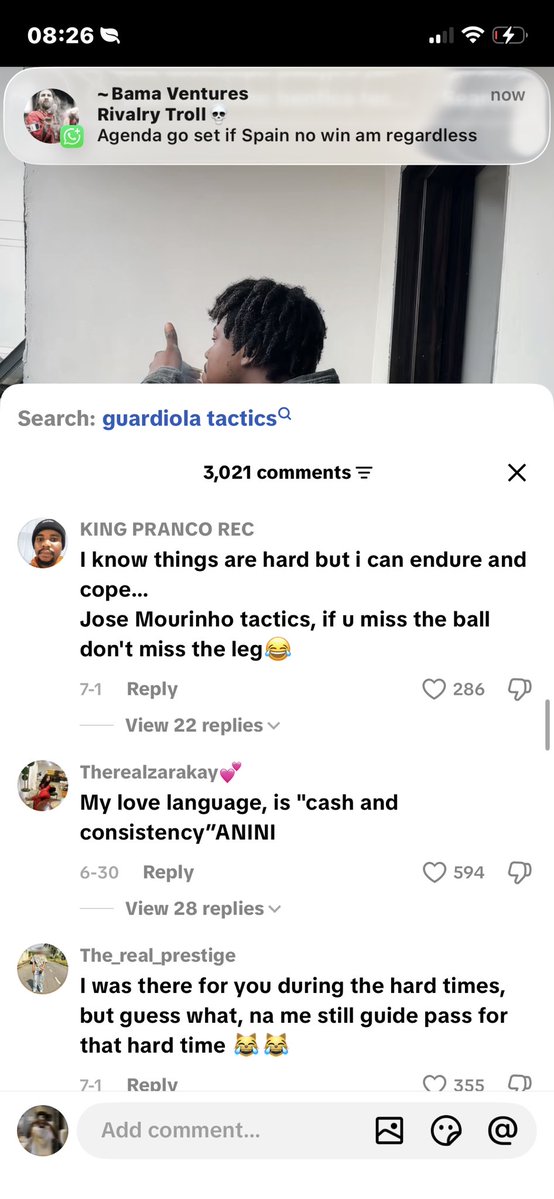 StfuSmog's tweet photo. Tactics Dey cry 😭 😂✌🏿 https://t.co/Nva7RT3GkF