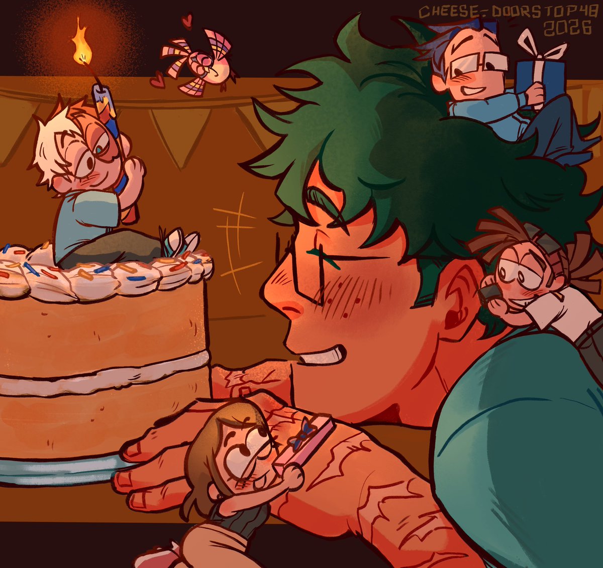 CDoorstop's tweet photo. Birthday cake for the birthday boy!! https://t.co/LGTwm1myl1