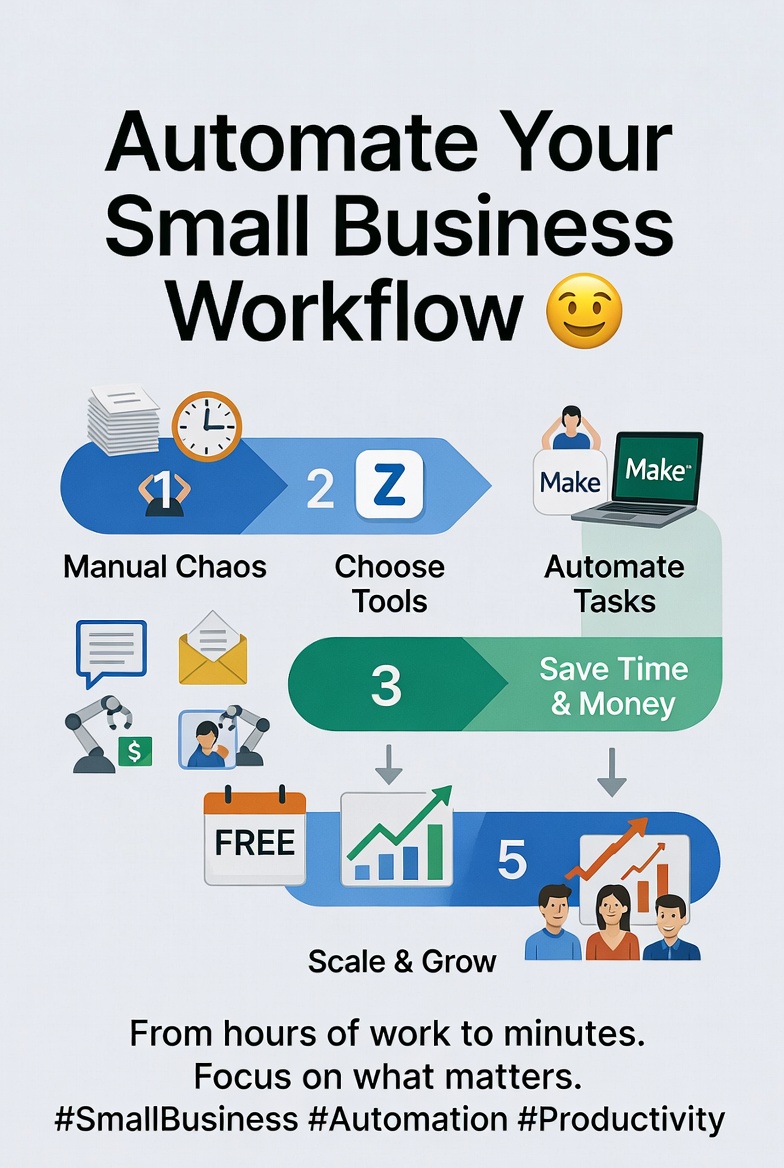 AethraAI1's tweet photo. Automation can transform your small business from chaotic to effortless! #SmallBusiness #BusinessAutomation #Product https://t.co/SMtWfkvURv