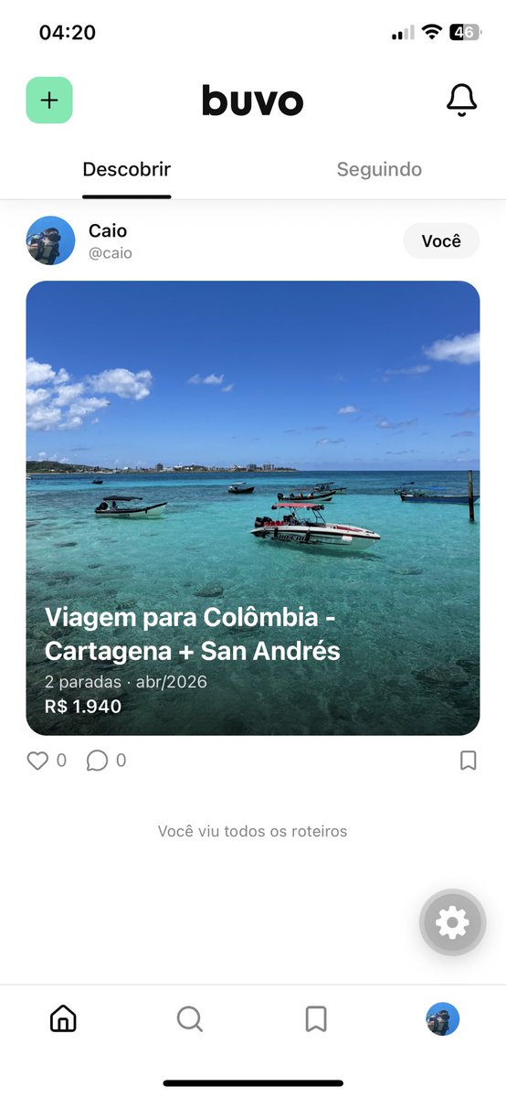 caiaocp's tweet photo. Acho que tenho uma primeira versão para testes do App 

Essa foi uma viagem real que fiz esse ano e ai surgiu a ideia, que saiu do papel para me ajudar a estudar Cloude Code https://t.co/85N011V8j4