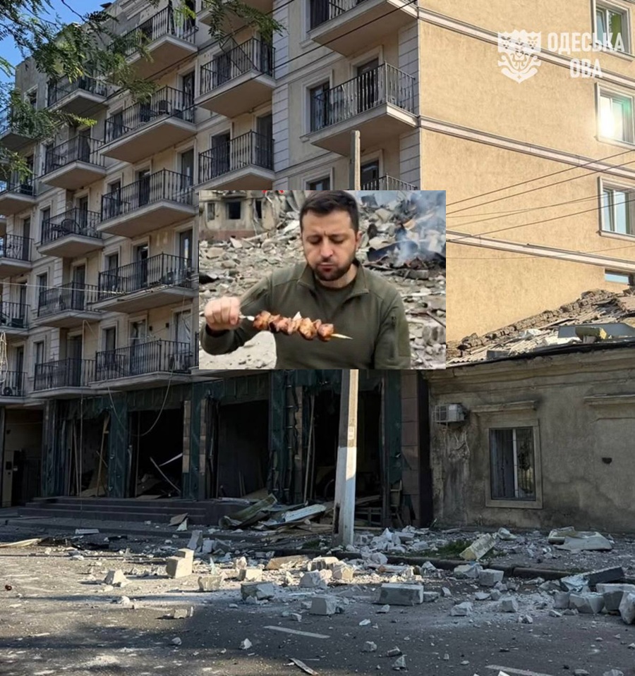 leusenko1's tweet photo. Війська рф ударили по Одесі: щонайменше 3 людини загинули, є поранені. Пошкоджені житлові будинки та газопровід.
Для Зеленського це нормальна картина. Тому, не чекайте демонстрації доказів чергового воєнного злочину росії в Радбезі ООН.
Вова не про людей дбає, які щодня гинуть, а про свого кумира путіна, який заборонив своїй петрушці дегуманізувати рф.
А якби сьогодні зібрали РБ ООН з цього приводу, то у Сенаті США прибічникам України було б легше проголосувати законопроєкт Грема про пекельні санкції проти рф,
а посли ЄС узгодили б 21-й пакет санкцій проти рф, який вони ніяк узгодити не можуть.
Тепер розумієте шкідливу діяльність московського стендапера?
Зеленський - ЗЛО для України.