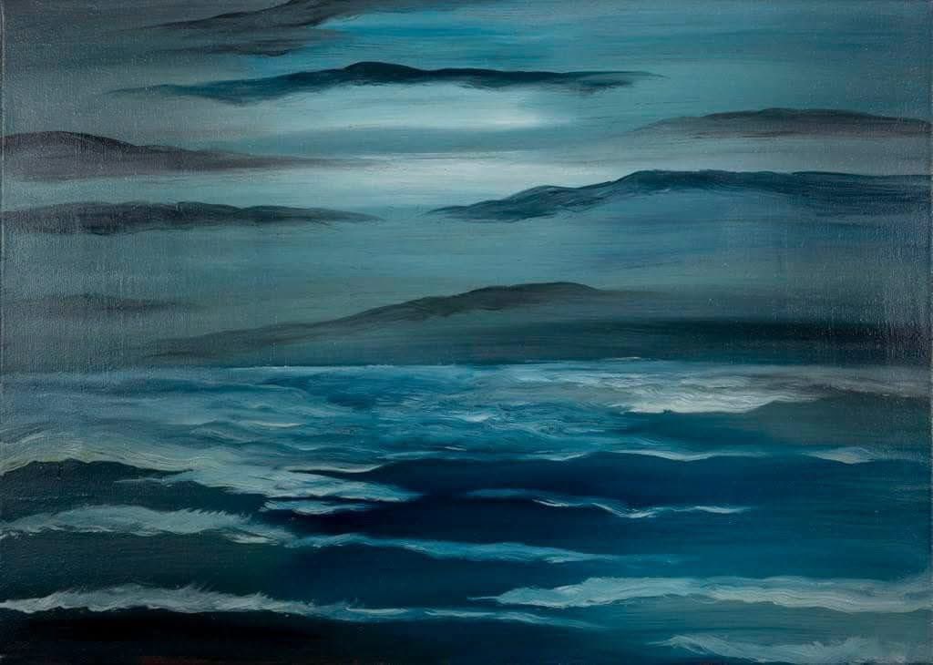 IRISUNART's tweet photo. Blue.. painted by @IRISUNART #irisunart #art #artistic #artist #arte #artsy #arts #painting #paintings #instartist #galleryart #onlinegallery #fineart #newartist #artcollector #artcollectors #paintingoftheday #onlinegallery #originalart #artcurator #artgallery https://t.co/QNWjGxYugt