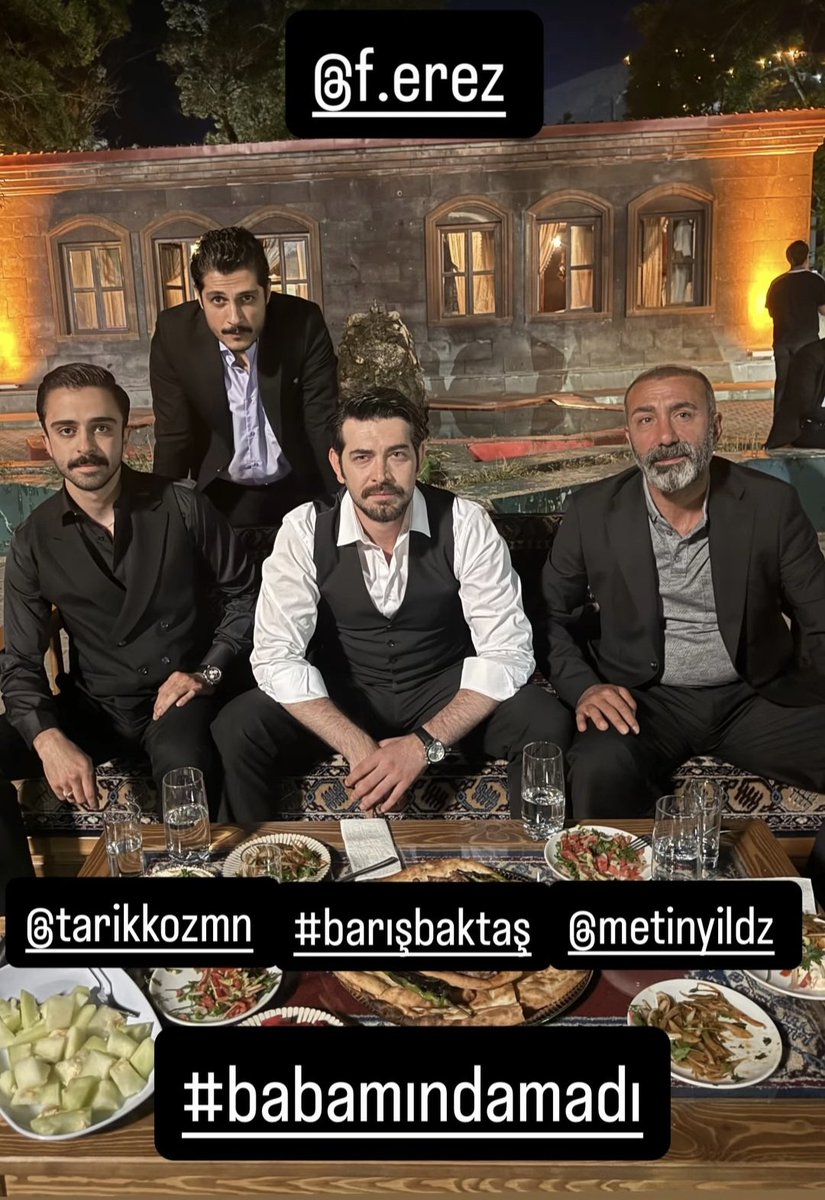 barbara27486961's tweet photo. 😎🥰🤍
#BarışBaktaş #Serhat
#MetinYıldız #Kadri
#GökhanGürdeyiş
#TarikÖzmen
#BabamınDamadı https://t.co/abBiRGK6Jz