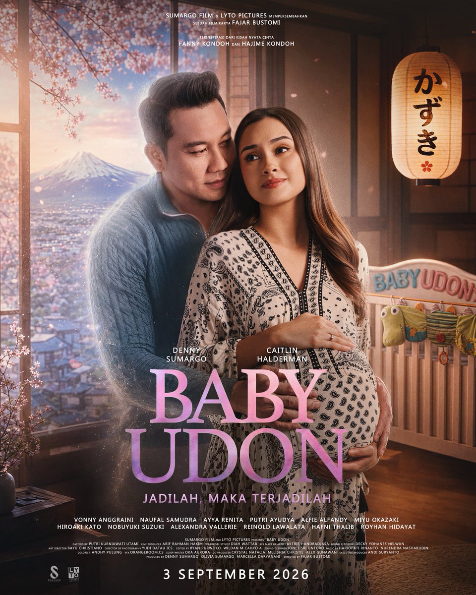 moviemnfs's tweet photo. BABY UDON, premiering 3 Sep di bioskop. Ini tentang apa ya? Mvs
https://t.co/rZcrtWgVO8