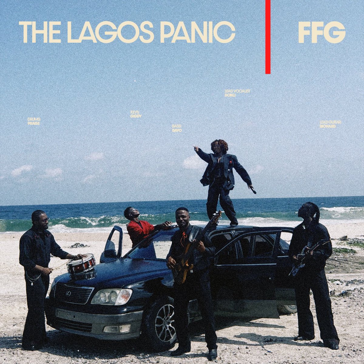 TheLagosPanic's tweet photo. Our first-ever single, "FFG," is out now! 
Live music and bands have always been at the heart of African music, and we're proud to keep that fire burning. Please Stream it, share it, and help us spread the word 🚦 https://t.co/GVcrliQlqd https://t.co/N04NWBGiDw