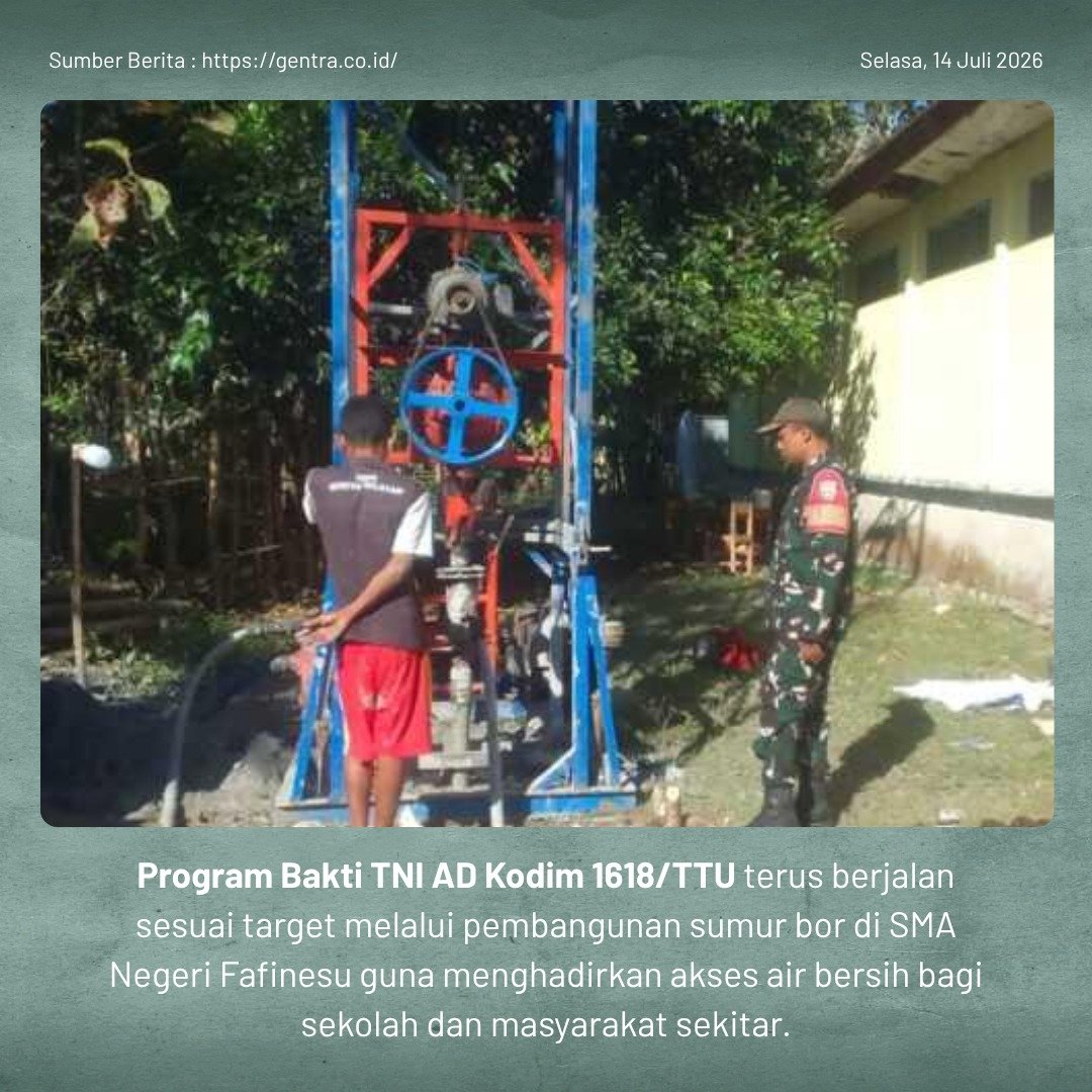 rayukmaga's tweet photo. Mulai dari perbatasan Kalimantan sampai dengan lereng Papua Barat, sejak dari pulau terluar Kepulauan Nusa Tenggara sampai ke tepian laut Tanah Sumatera, Tentara Nasional Indonesia selalu siaga demi masyarakat.

Hadir Bantu Membangun https://t.co/KBdT9DrArK