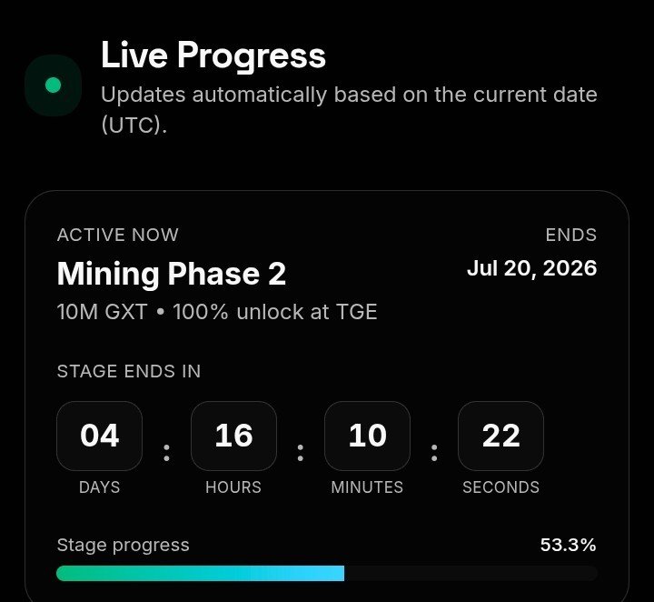 Mining GXT 🌐 tweet media