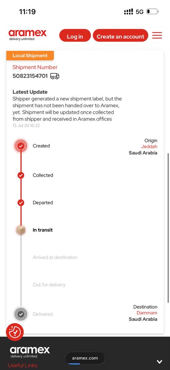 __NoorSpain's tweet photo. @Aramex_KSA 
مرحبا 
كلما حطيت تتبع الشحنة يقولي الرقم غلط
ابي اعرف متى اقدر استلمها https://t.co/NefjoEVQmW