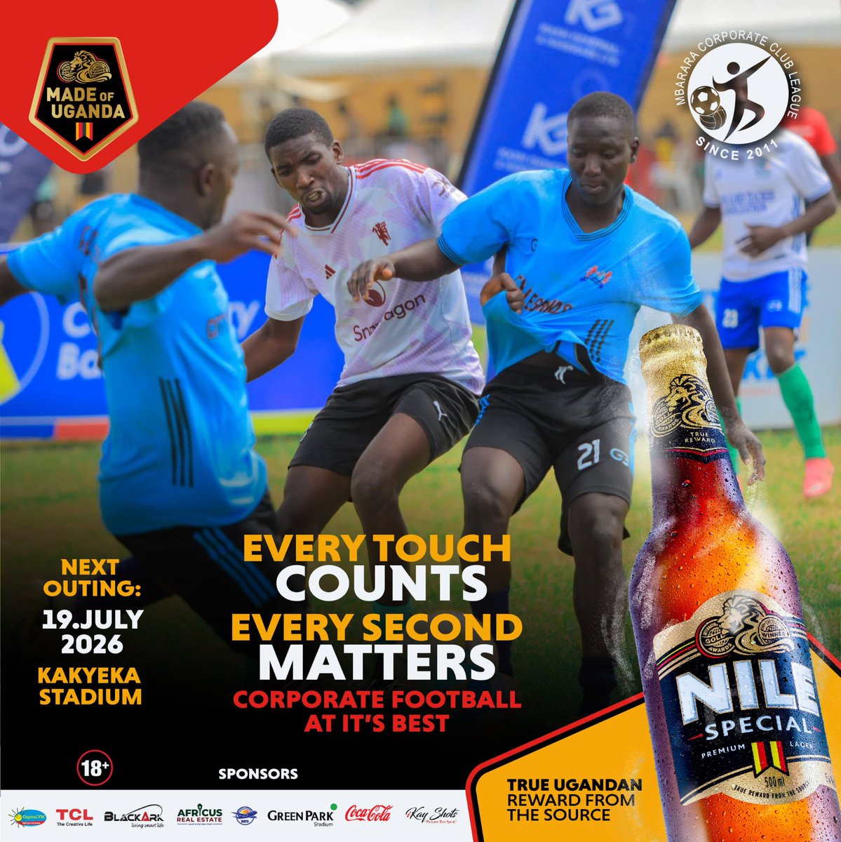 MbararaCorpClub's tweet photo. ONLY 3 DAYS LEFT!!

It's always a cocktail of activities during the MCC League Outings. Don't miss the 6th Outing this Sunday at Kakyeka Stadium.

#MbraCorpClubLeague6thOutg 
#NBLMCCLeagueSeason26 https://t.co/Yjq4QjcQNZ