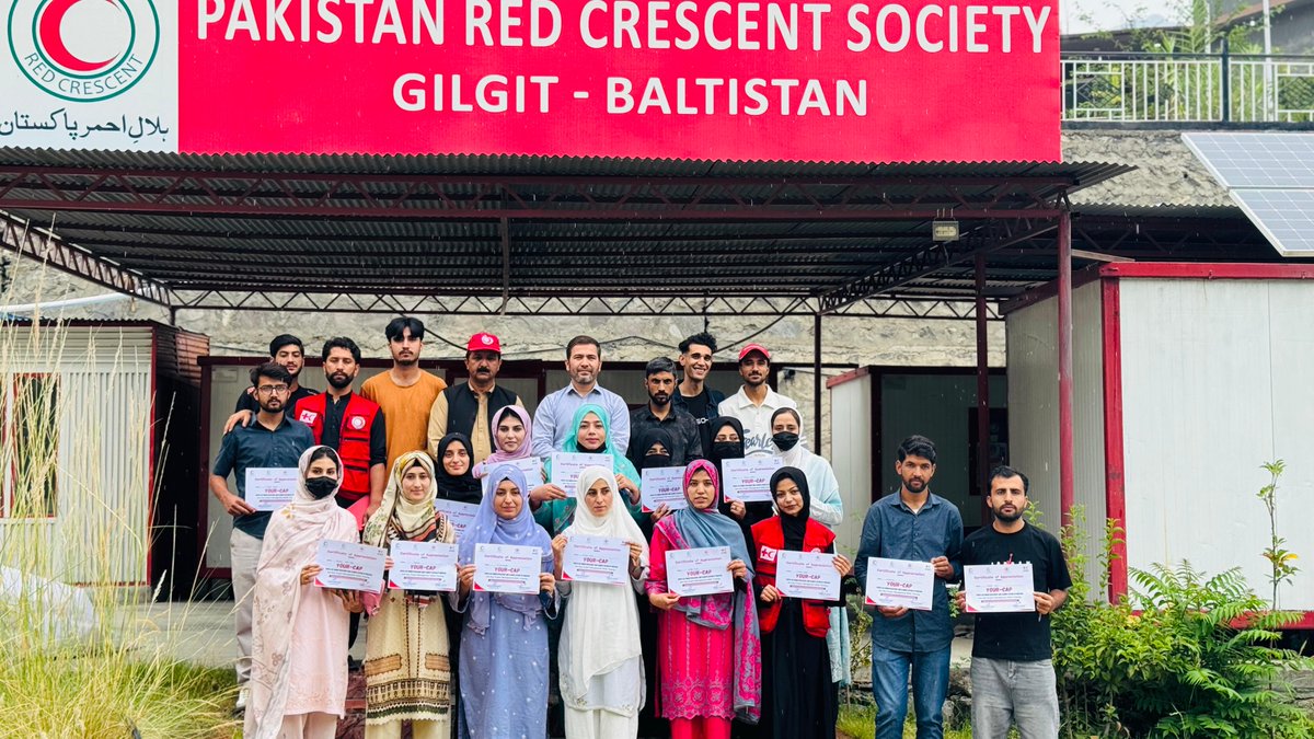 PRC_official's tweet photo. PRCS Gilgit-Baltistan, under the YOUR-CAP Project and with support from the PRCS National Headquarters and the @crocerossa, conducted Mentorship Program 2026 and Project Management Skills Training, equipping volunteers to lead impactful community initiatives.

 #YOURCAP https://t.co/KpTyjAo2Yv