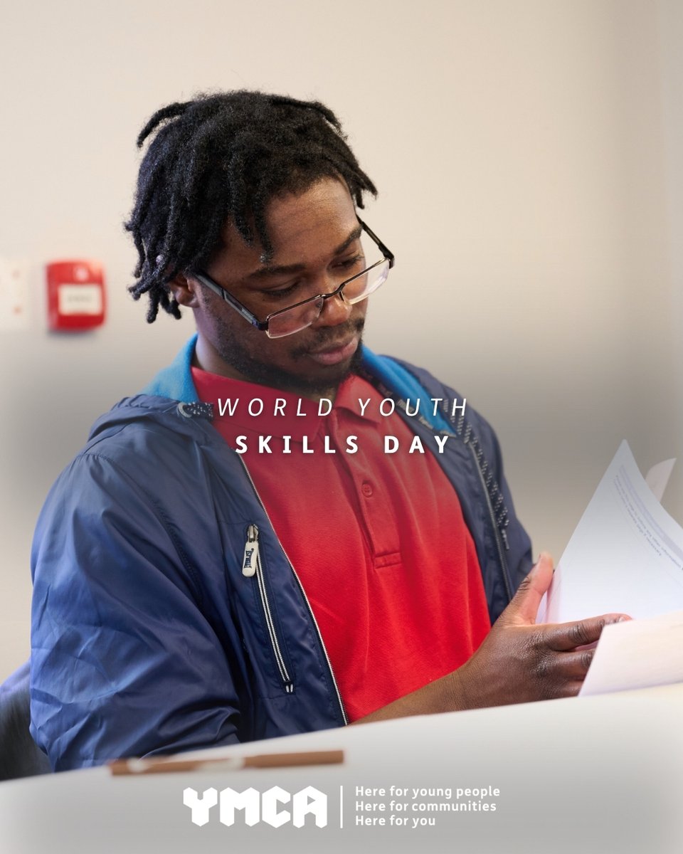 ymcacg's tweet photo. Today is #WorldYouthSkillsDay, a time to focus on the skills, confidence and opportunities that help young people thrive.

Across YMCA, we're helping young people build brighter futures.

#YMCA #YouthWork #SkillsForLife https://t.co/BWjazRSJm3