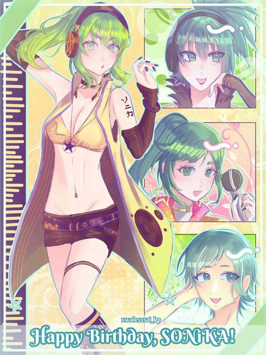 xwalesxsai_kp's tweet photo. Happy Birthday SONiKA!!! 💚 https://t.co/AkBEW68jeJ
