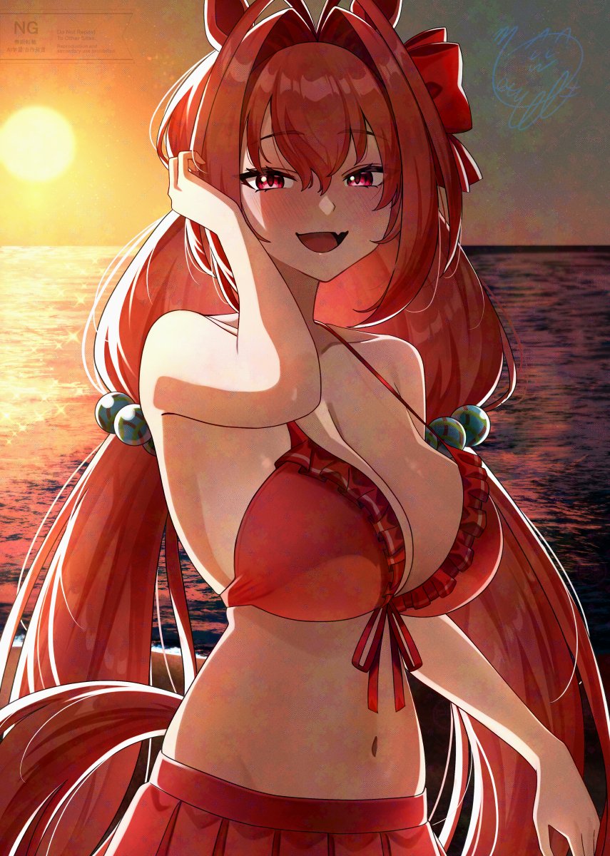 motusii_52's tweet photo. #めちゃくちゃ暑いから水着の絵でTLを埋めよう
ダスカ水着 https://t.co/G4ekOUt23c