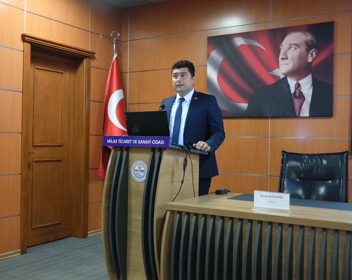 csgbrtb's tweet photo. Rehberlik ve Teftiş Başkanlığı tarafından, 13 Temmuz 2026 tarihinde Milas Ticaret ve Sanayi Odası ev sahipliğinde iş sağlığı ve güvenliği ile işin yürütümü teftişlerine yönelik bilgilendirme toplantısı gerçekleştirildi. https://t.co/DF9Uc1x2Oz