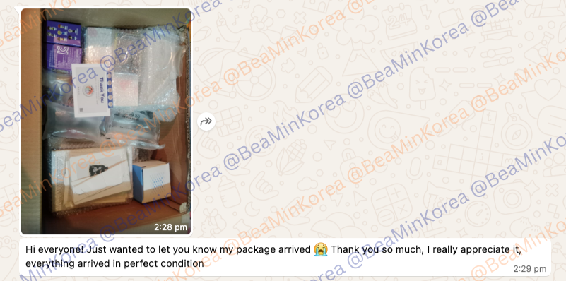BeaMinKorea's tweet photo. #beaminreview
✅Delivered

Thank you for trusting and using our services🧡💙
—
Tags. korea warehouse korean address rental online offline proxy purchase kaddy lucky draw video call event fansign web checkout inclusion service unsealing album https://t.co/6FuRfMDptF