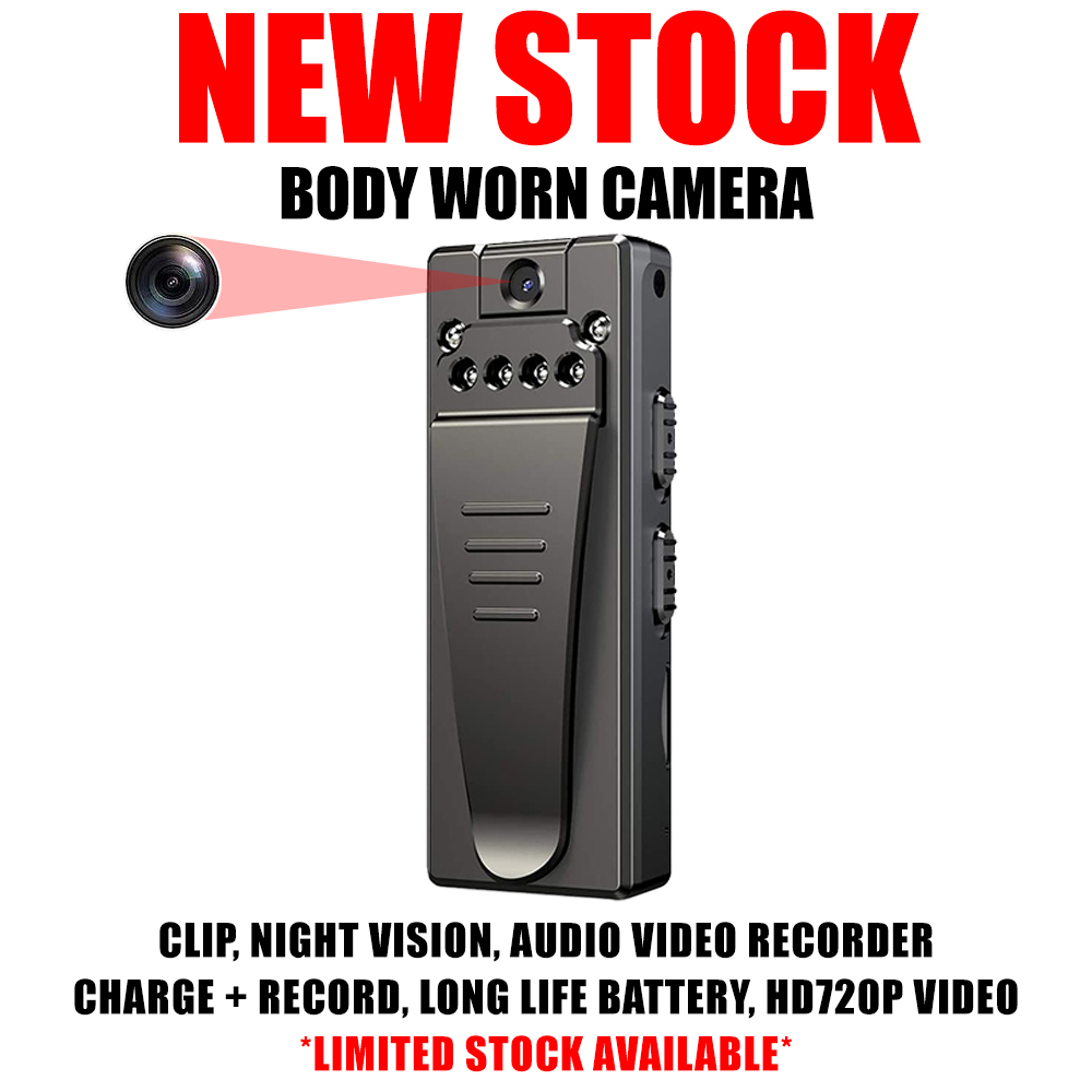 spy_shop_sa's tweet photo. Spy Shop: NEW Body Worn Cameras in Stock
@spy_shop_sa #spyshop https://t.co/D3mqZcPGON
