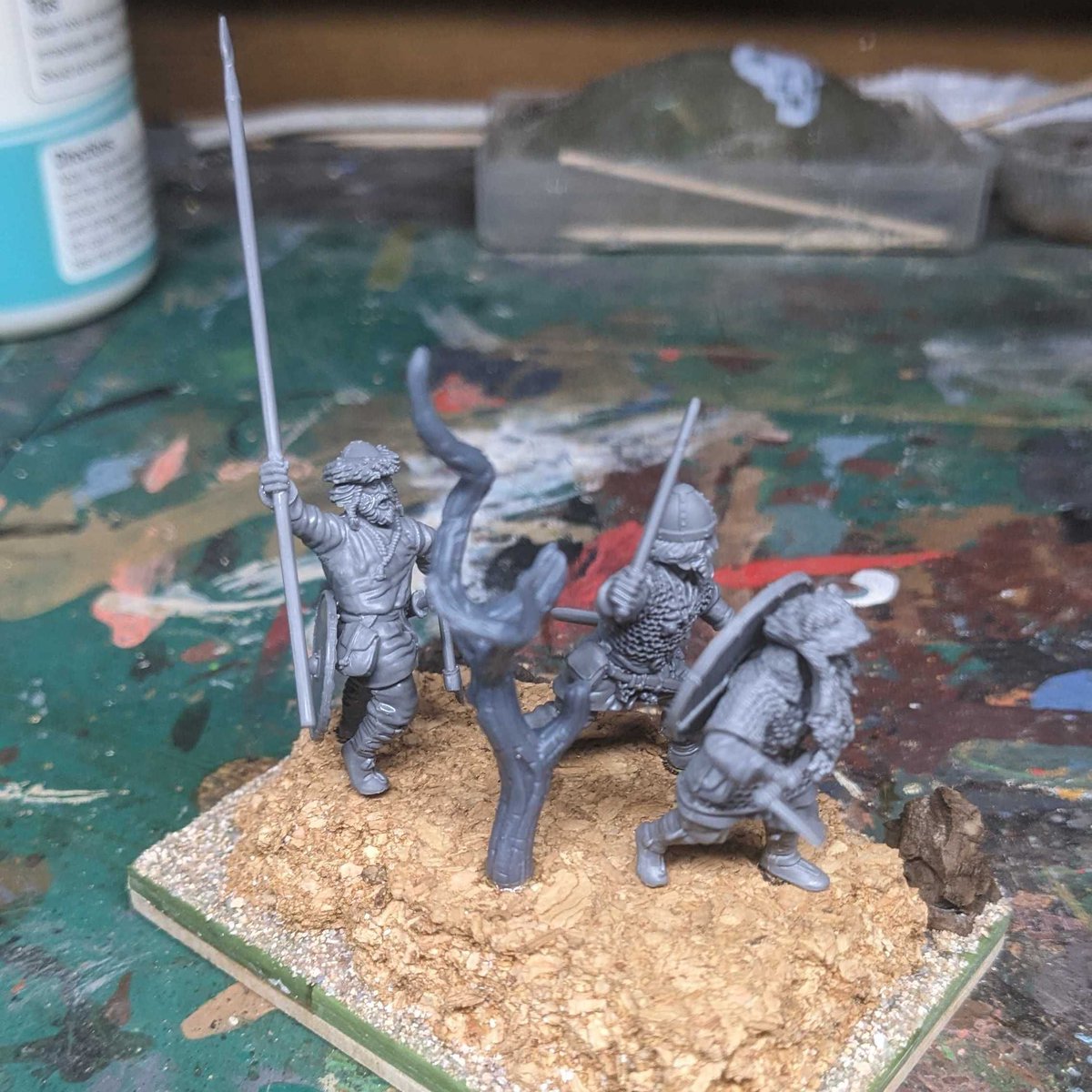 WargamesIll's tweet photo. Matt Parkes is working on a command stand to accompany his Victrix Vikings.
Subscribe to Wargames Illustrated magazine: https://t.co/Pqxphxa3Vo
#WiPWednesday #WorkInProgressWednesday #Wargaming #Wargames #TabletopWargaming #TabletopGaming #Vikings #Victrix https://t.co/46fSSeapBi