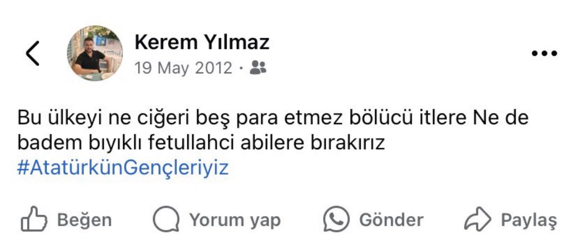 ___KY____'s tweet photo. Darbeden öncede sonrada fikirlerimiz aynı 2012 de ne söylediysek bugün daha yüksek sesle aponun ve fetonun piçleri yıldıramaz bizleri 
#15TemmuzDestanı #15Temmuz #FETÖ https://t.co/2LF7E5Kpc8