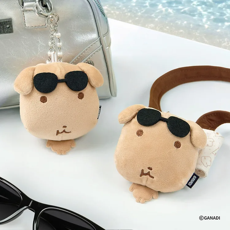 ximerce_kr's tweet photo. 🐶ガナディ新発売🐶
☀️日焼けガナディぬいぐるみホルダーキーリング☀️

💚サングラスをかけたタンニングガナディ！
💚かわいいガナディの中にカップホルダーのスリーブが隠れている！
💚ガナディホルダー💚でキーホルダーとカップスリーブとして多様に使用！

🎁XIMERCE公式ショップに新規登録すると「10%オフクーポン」プレゼント！🎁

XIMERCE公式ショップ
https://t.co/CFCohpVrVC
Qoo10ジャパン
https://t.co/JB8qNWxCwV

#ガナディ #ガナディ韓国 #ガナディグッズ #ガナディぬいぐるみ #GANADI