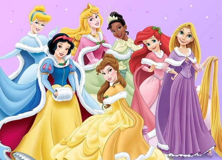 Reiyabns's tweet photo. The Princesses having matching winter coats https://t.co/xrvbhB1bUD