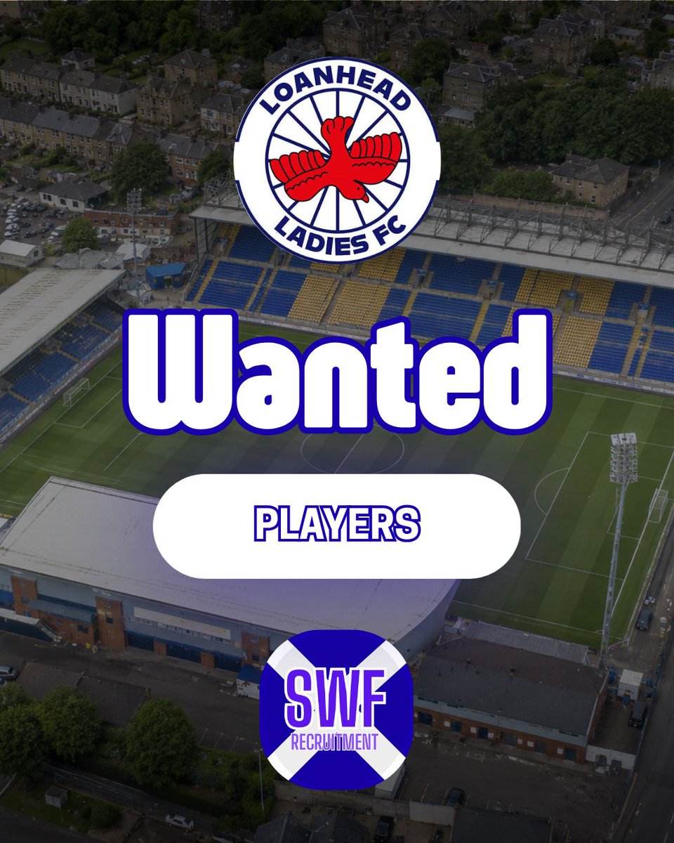 SWFRecruitment's tweet photo. Loanhead Ladies are recruiting for the new season and looking for both beginners and experienced players to join them. Get in touch with them for more information. https://t.co/dLDvV54QUg