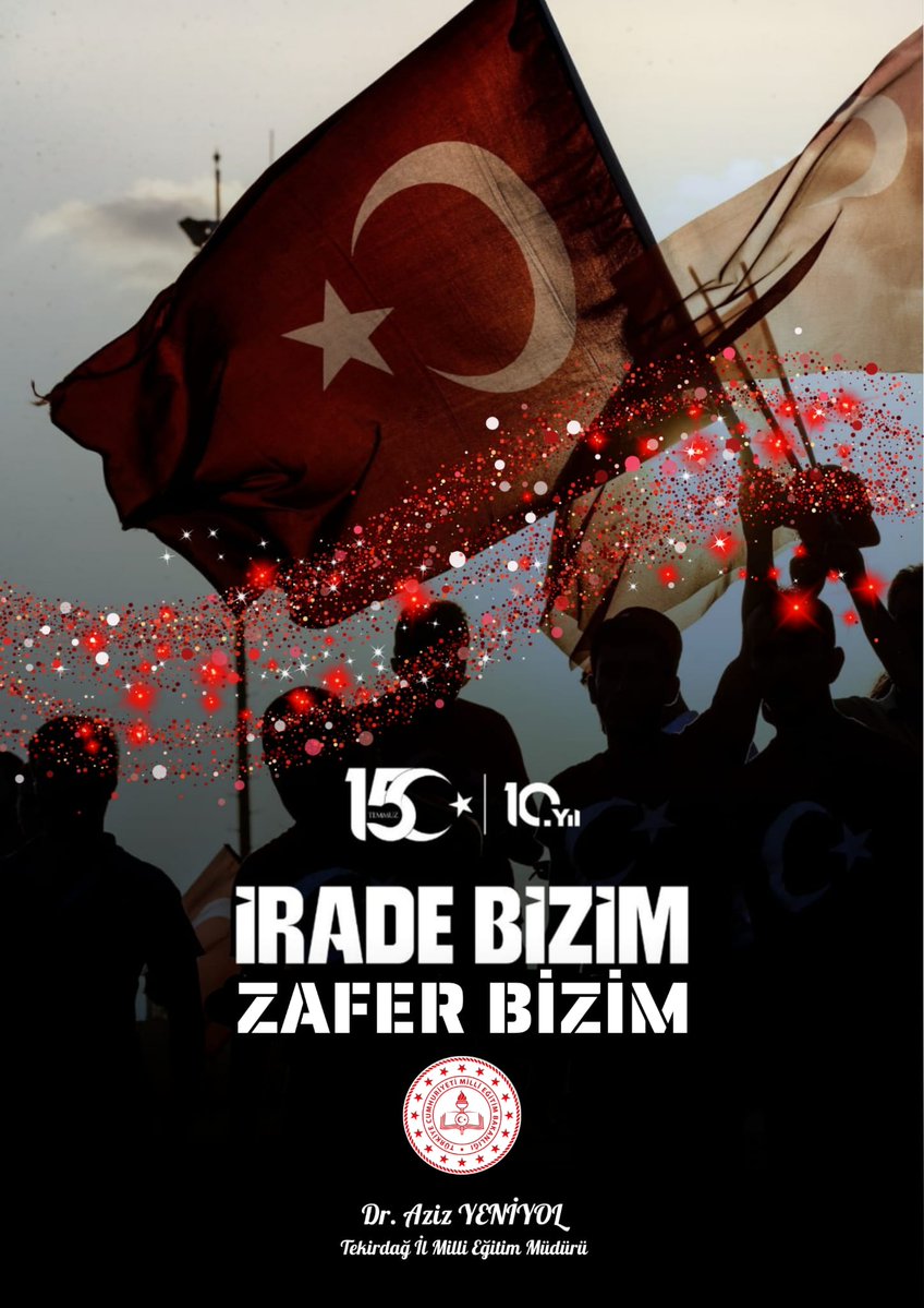 drazizyeniyol's tweet photo. “İrade Bizim, Zafer Bizim” diyerek yazılan bu destan; vatanına, bayrağına ve demokrasisine sahip çıkan aziz milletimizin unutulmaz direnişidir.

#iradebizimzaferbizim
#15TemmuzDestanı https://t.co/REiNT0YdgJ