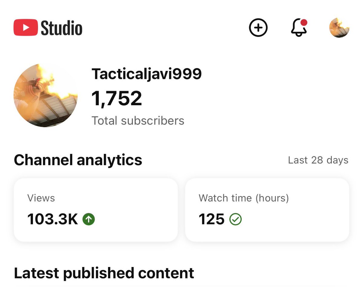 Tacticaljavi999's tweet photo. 248 subs away from 2k🙏
#SubUp🥹All my Guntent vids will be uploaded strictly to my #YouTube ONLY from now on
#Rangeday this week👌 #StayTuned
https://t.co/A8uCjhCtkU https://t.co/p4D3zlidjC