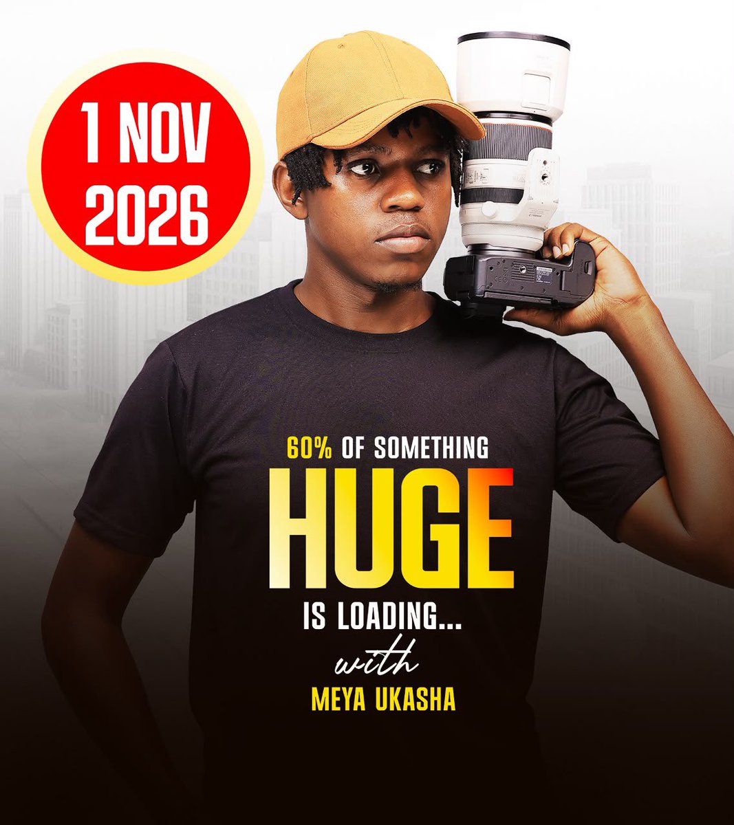 MutabaniWaChair's tweet photo. 60%
Every countdown has a purpose.
Every clue has a meaning.
But not today...
01.11.2026
#SomethingHugeIsLoading https://t.co/o9FNfjOu6o