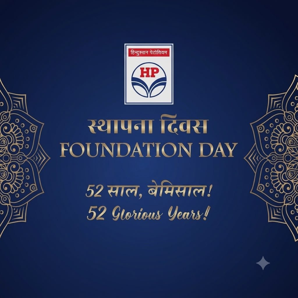 Lakshyahpgas's tweet photo. HPCL के 52 साल बेमिसाल 💐🎊🎉
@Amitbarak13 @HPCL @HPC_Jodhpur_LPG 
#HPCL52_SewaAurSuraksha https://t.co/HhHwvmy7jB