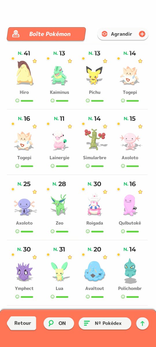 kirboo97's tweet photo. #PokemonSleep3rd

I have alll those shinys. What is yours ? ✨ https://t.co/j4Mih0h21i
