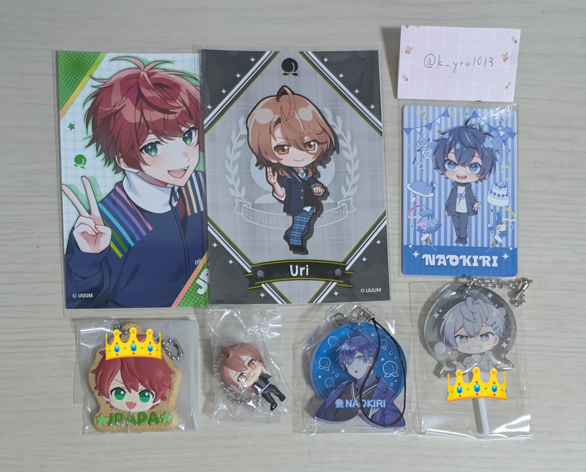 k_yru1013's tweet photo. 求￤買取 or 同異種🍗様 ※詳細1枚目ALT
譲￤画像のもの(1枚目～6枚目)

8月6日名古屋手渡し >> 郵送
買取の場合  ﾒﾙｶﾘ >> Pay×2

当方買い手❌  纏めての方優先
お気軽にお声掛けください🙇🏻‍♀️

 #からぴちグッズ交換 
 #からぴちグッズ買取 https://t.co/ZXUS2GKnGx