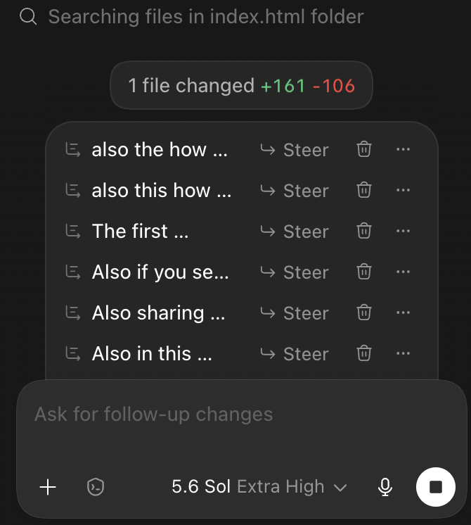 CaffinatedAK's tweet photo. Cancelled my Claude subscription 2 days ago.

After spending the last couple of days building with @OpenAI  5.6 SOL I'm genuinely impressed.

Context retention is excellent, code edits are more precise, and it does a much better job preserving existing architecture instead of refactoring things that don't need to change.

I've spent significantly less time correcting the model and more time building.