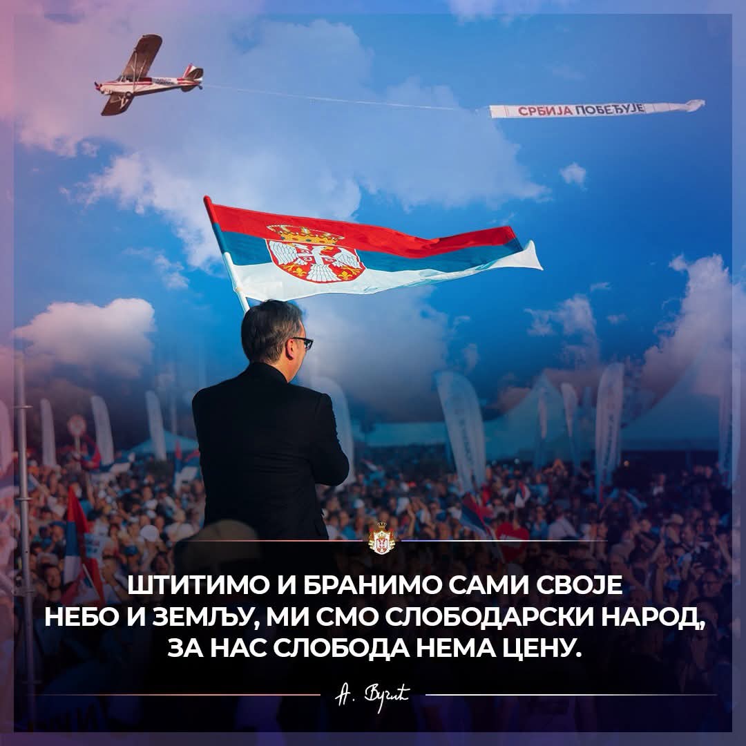 PrleP1982's tweet photo. Uvek uz svog predsednika!
Živela Srbija!!💪💪🇷🇸🇷🇸🇷🇸🫡 https://t.co/SmH3rrYYwW