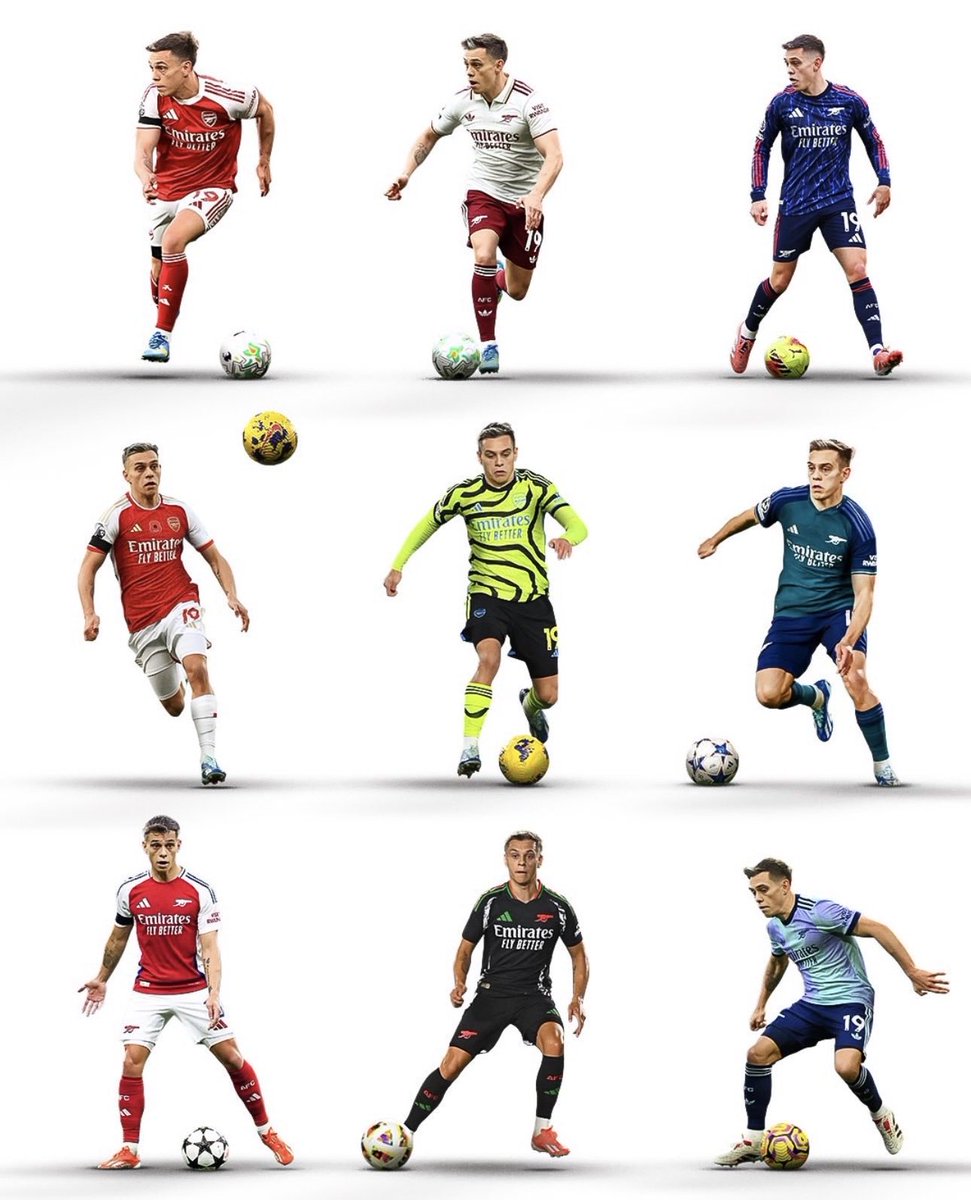 Trip_ple____M's tweet photo. Which version of Leandro Trossard was the scariest? https://t.co/wAICnBBSOc