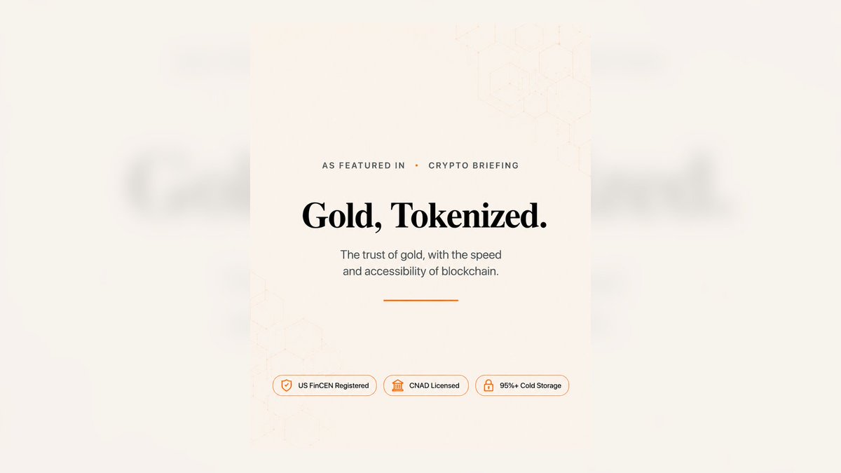 Solonixone's tweet photo. New platform, new custody model. As featured in @crypto_briefing: https://t.co/39kqS6sBy2's XAUT Wallet holds tokenized gold in segregated, regulated custody, separate from trading.

#Solonix #XAUT #Gold https://t.co/cuhmM89rpB
