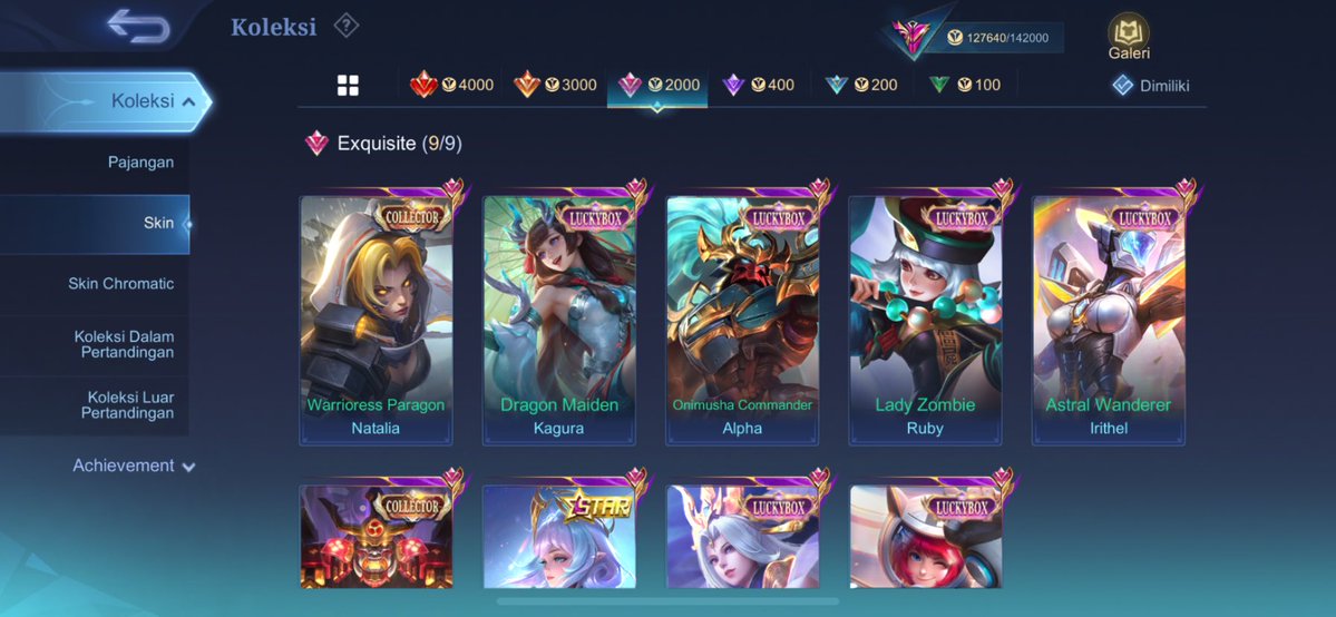mddision's tweet photo. #wtb akun ml spek cewe di jual Karena BU 700 nego tipis take segmail rekber famous  🙏🏻🙌🏻 https://t.co/HUYH3W1enh