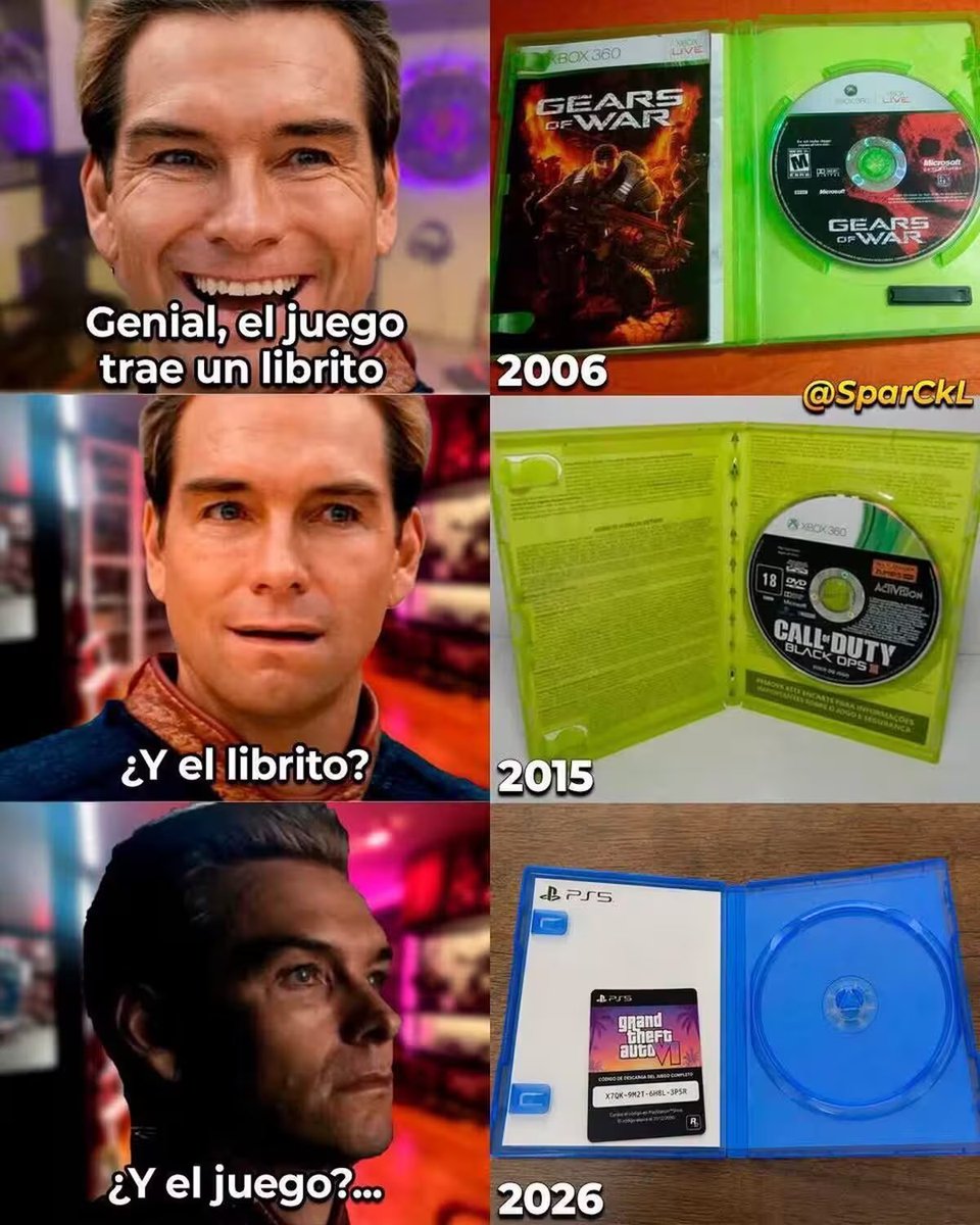 DRIFTgamingeu's tweet photo. Empezaron por las instrucciones y ahora, hasta el disco... https://t.co/Qtreg8dZAn