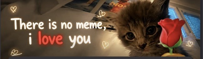 sunshinedsy's tweet photo. @MemeRetire There is no meme, i love you 
$ily https://t.co/hJUv1XOzeF