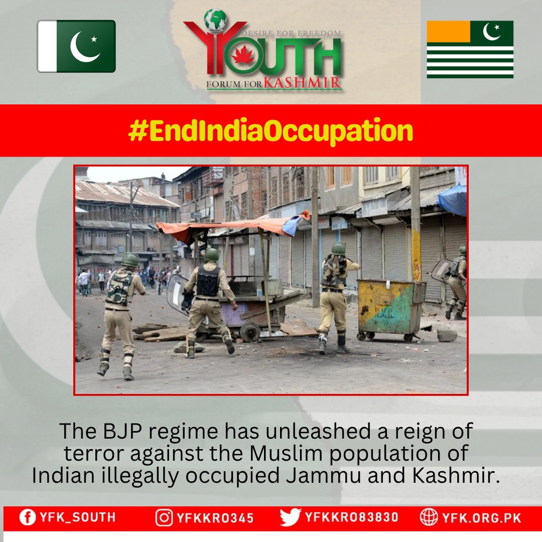 BottlenoseDvp's tweet photo. Delhi has unleashed reign of terror in IIOJK: APHC
#EndIndiaOccupation https://t.co/SgMbu6Mmq1