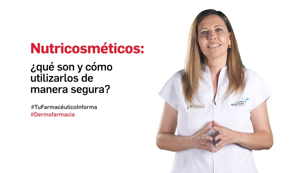 Farmaceuticos_'s tweet photo. Nutricosméticos ¿Qué son y cómo utilizarlos de manera segura? 

Los nutricosméticos son complementos alimenticios que incluyen en su composición una combinación de ingredientes cuyo fin es contribuir al cuidado de la piel, el cabello y las uñas.

📌 La farmacéutica Laura Quintana, vocal de Dermofarmacia de @COF_CiudadReal, nos explicará las características de la piel infantil y las recomendaciones clave para su cuidado diario.

📽️ https://t.co/QzNznJ4xIp

Una iniciativa de Farmacéuticos, producida por @medicina_tv , con la colaboración de @isdin

#Dermofarmacia #Videoconsejos #TuFarmacéuticoInforma #VND