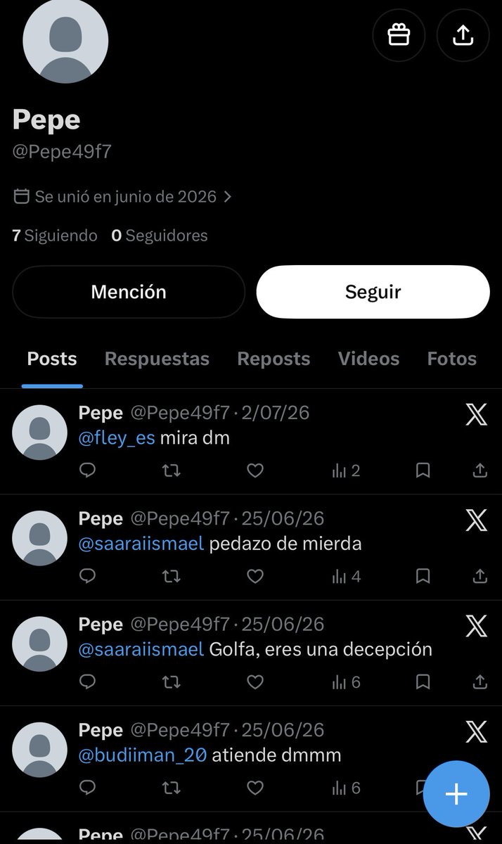 JoaoManucci's tweet photo. @fley_es Miren las fuentes de @fley_es.
Un tal Pepe @Pepe49f7 jajajajajaja https://t.co/YZlyULbBbw