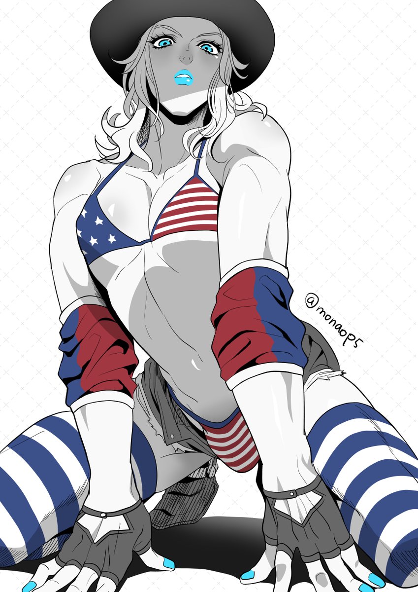 monaop5's tweet photo. 一部の界隈でだけﾋﾞｷﾆｨが流行ってたの面白かった
元々描こうと思ってた西部ﾆｨがいたので置いときますね https://t.co/EAc75sSce4