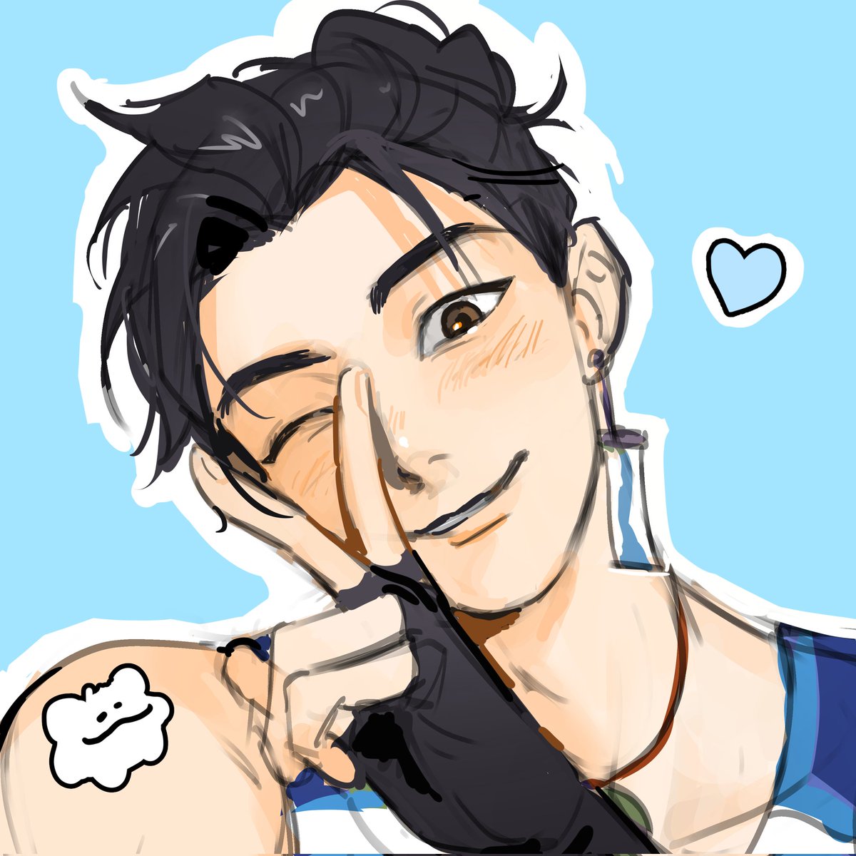 kadoki142's tweet photo. 你好我這麼幸福又跟無漾同框
謝謝阿虎@/ahhuhu_ 我親吻你 https://t.co/OFqUArqh41