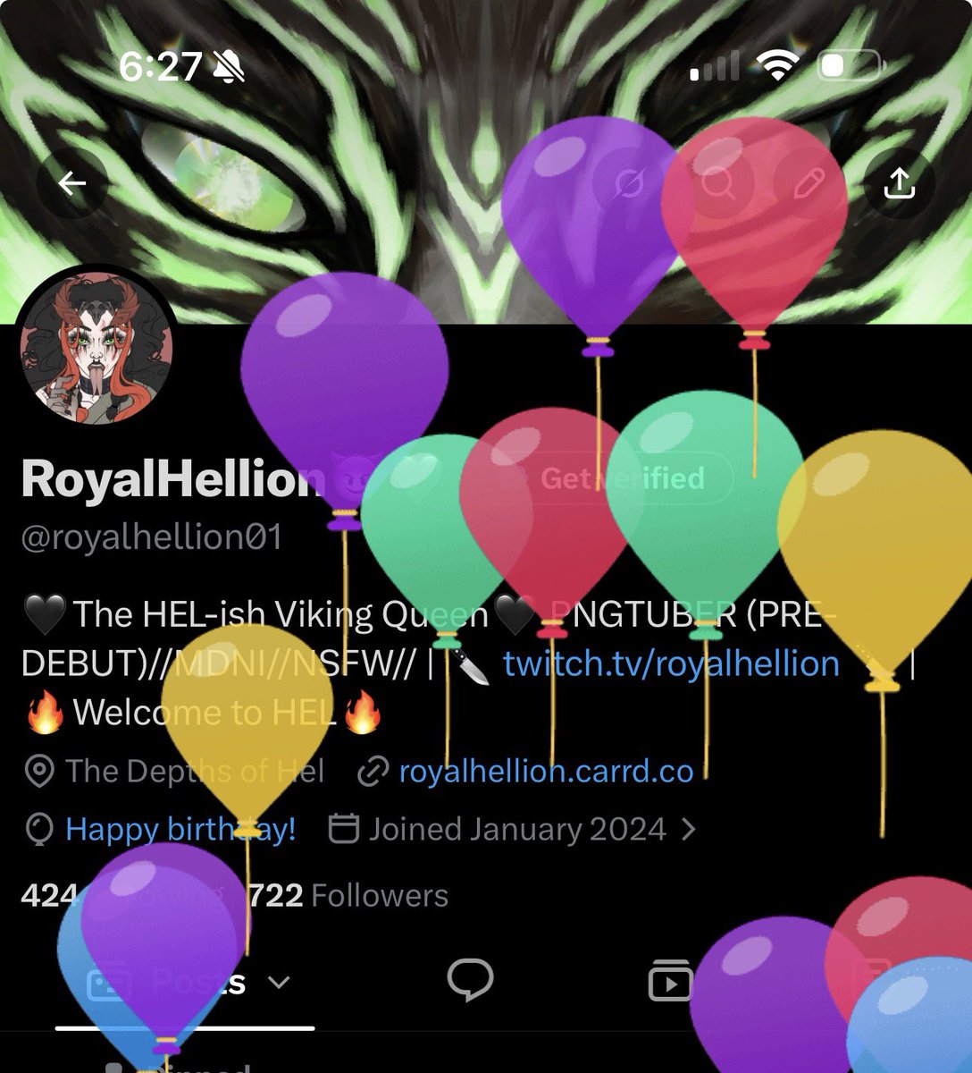 royalhellion01's tweet photo. Yippee🖤 https://t.co/DTWlH60Df7