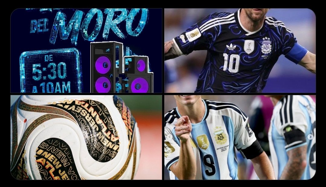 YuponiAndrea's tweet photo. Hoy Juega la SELECCIÓN Y QUE Mejor previa que Escuchar A Mis Amig@s Radiales 🥳💕🥰🤩😎
#ElClubDelMoro @SANTIAGODELMORO @soymajulozano @fercarlos75 @CostaOkis ... Me Anoto para ganar La Camiseta de la SELECCIÓN o la Suplente 💙🇦🇷💕 https://t.co/Fo1odISrwo