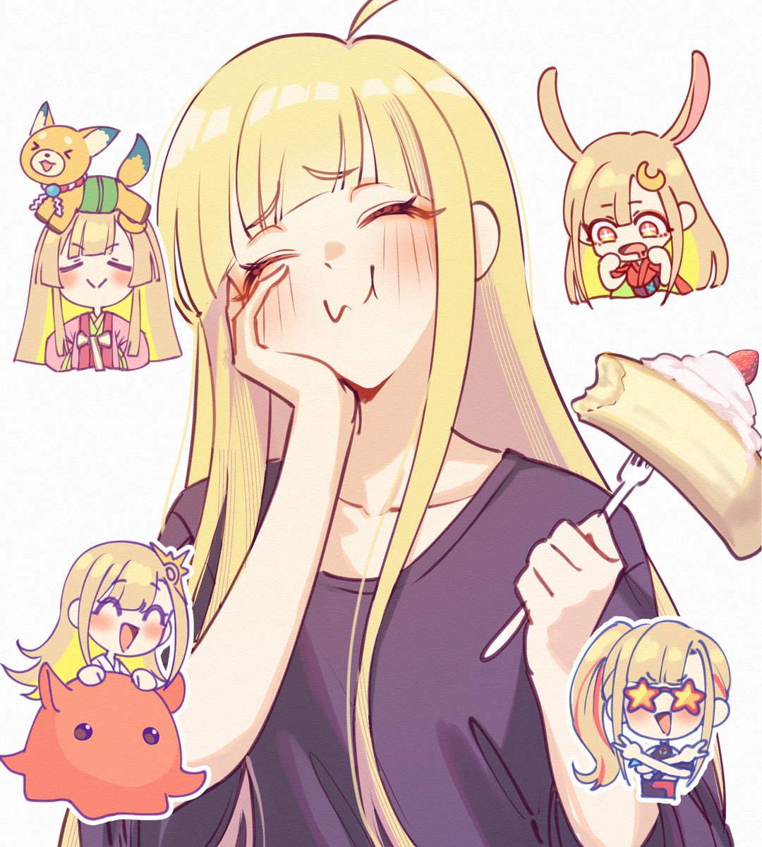 imnotsher's tweet photo. happy bday to a cosmic princess https://t.co/JrVKbqejrM