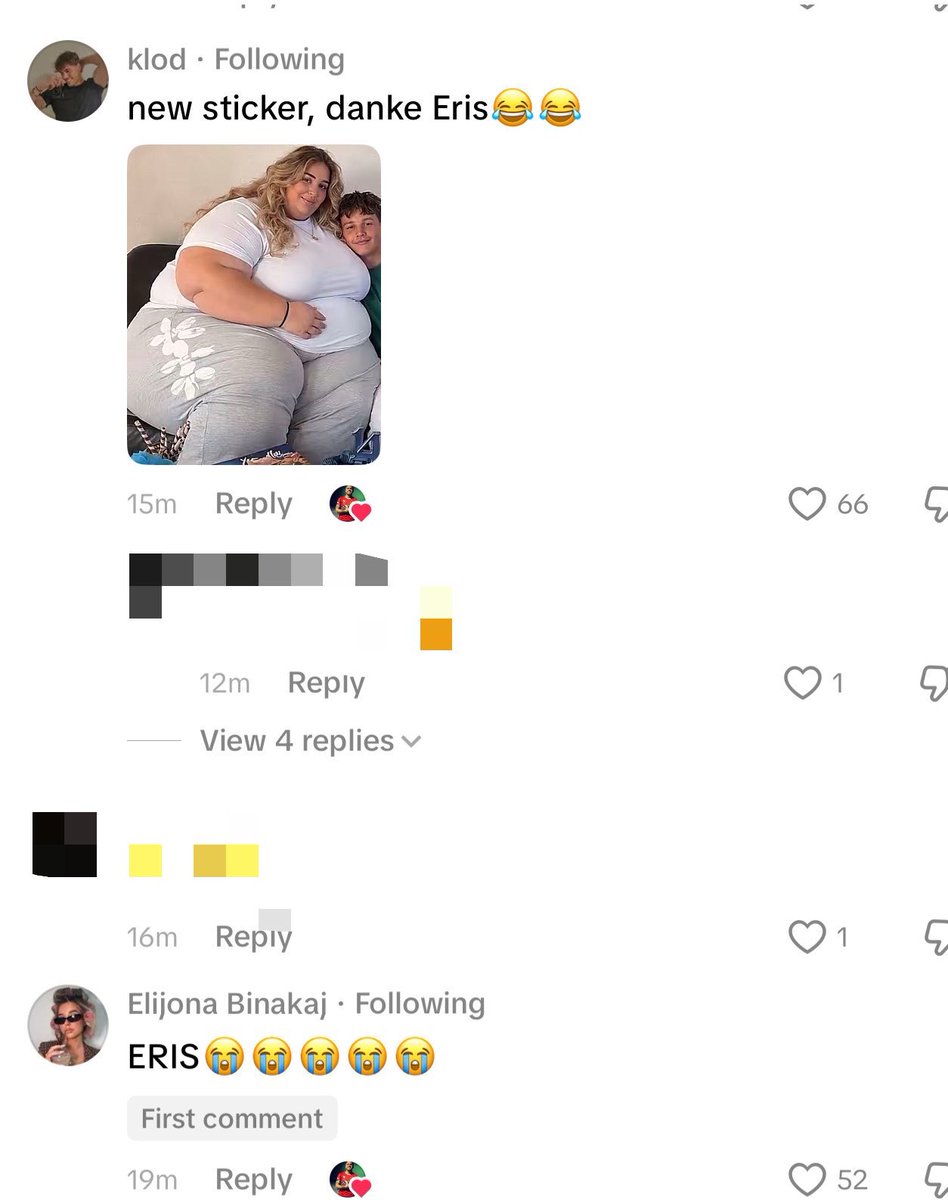 YosnKrl's tweet photo. Friendly reminder: Just because your skinny friend laughed at being edited to look fat doesn't make it okay. Using fat bodies as a funny sticker is blatant body-shaming. If the joke only works because being fat is seen as funny or bad, it’s not a joke it’s fat-shaming #kloeli https://t.co/agaEvw9qKA