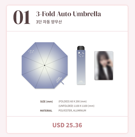 GFS_backup's tweet photo. [PIC] 260715 - 2026 Yerin Fan Concert ‘Star Bloom’ Official MD

- 3 Fold Auto Umbrella
- Magnetic Card Wallet
- Byeolari Worry Stone Keyring
- Yerin Acrylic Light Stick
- Random Trading Card

🔗https://t.co/TxWt3hhkyN

#GFRIEND #YERIN @YERIN_OFFICIAL_ https://t.co/vIle7GwMtV