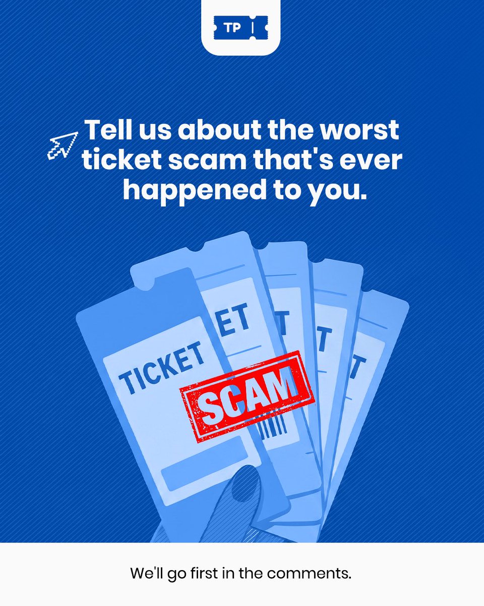 Tixpool's tweet photo. We’ve all got a story. 

Drop yours below, the messier the better 😭 We might just feature the wildest one.

#ticketstory #reselltickets #buyticket https://t.co/WvihVcjV6b